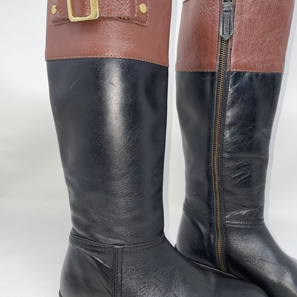 Hunter Cirano Leather Riding Equestrian Boots 5.5 - Picture 2 of 6